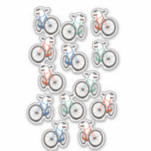 Sticker Motif de cycle (Devant)