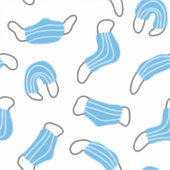 Sticker motif de masque Médicale (Devant)