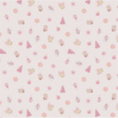 Sticker Motif de Noël rose cosy (Devant)