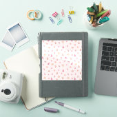 Sticker Motif de Noël rose cosy (Couverture iPad)