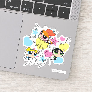 Sticker Motif de Powerpuff Girls Townsville
