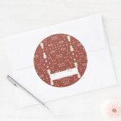 Sticker Motif de vacances - Rouge - Set 6 (Enveloppe)
