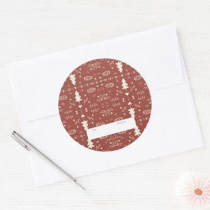 Sticker Motif de vacances - Rouge - Set 6