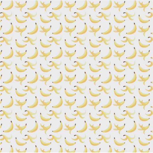 Sticker Motif moderne polygone d'épluchures de banane (Devant)