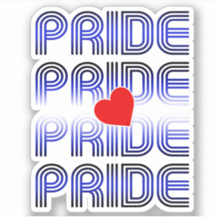 Sticker Motif Rétro Cœur en Cuir