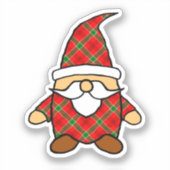 Sticker Motif rouge et vert (Recto)