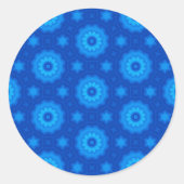 Sticker Motif Royal Blue Star (Devant)