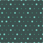 Sticker Motif sans couture à pois sarcelle (Devant)