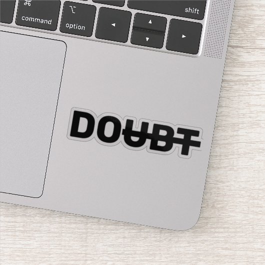 Sticker Motivation douteuse dépassée faire positif (Détail)