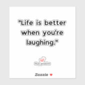 Sticker Motivation positive (Feuille)