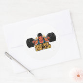 Sticker Motivational Fitness Sweat Now Shine Plus (Enveloppe)