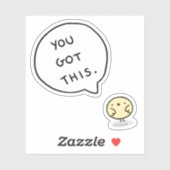 Sticker motivationnel (Feuille)