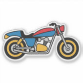 Sticker Moto cool (Devant)