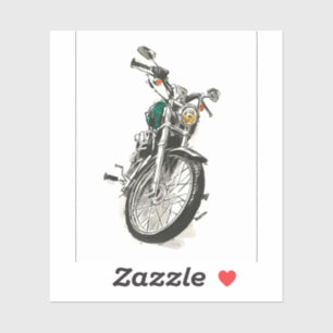 Sticker Moto en encre I