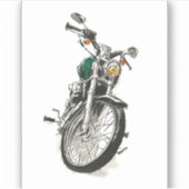 Sticker Moto en encre I (Devant)