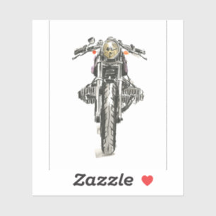 Sticker Moto en encre II