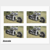 Sticker moto style squelette (Feuille)