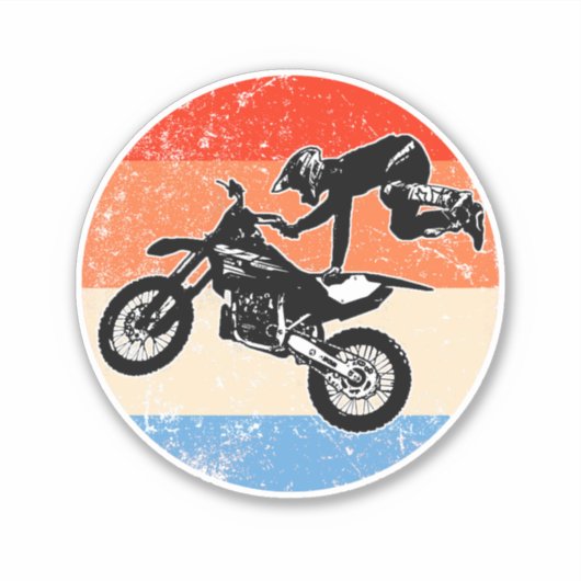 Sticker Motocross (Devant)