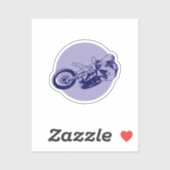 Sticker Motocross (Feuille)