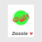 Sticker Motocross (Feuille)