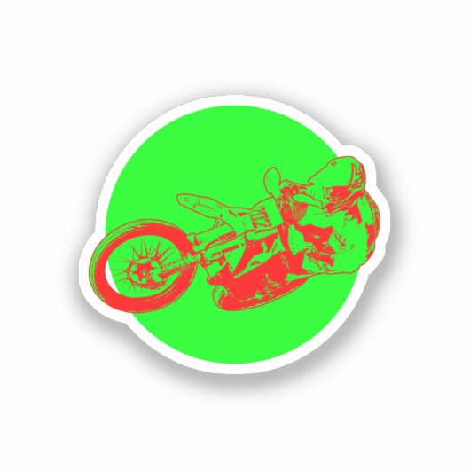 Sticker Motocross (Recto)