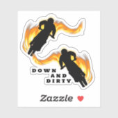 Sticker Motocross Extreme Biking (Feuille)