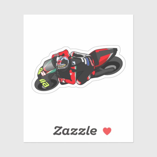 Sticker MotoGP Aprilia (Feuille)