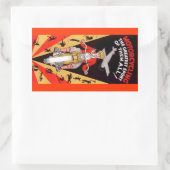 Sticker  Motorrijden Promo Antiek Sinaasappel (Tas)