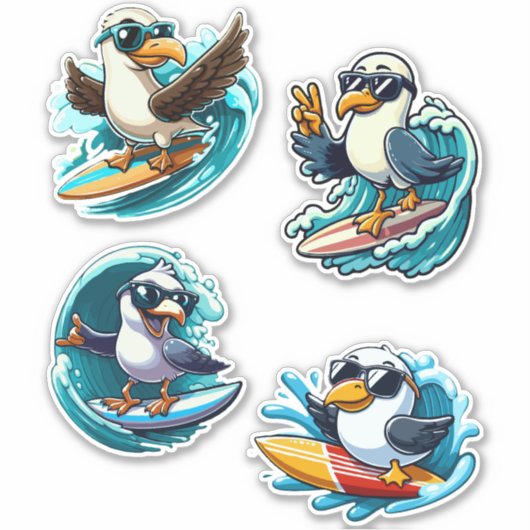 Sticker Mouettes (Devant)