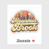 Sticker Mountain Brook, Alabama (Feuille)