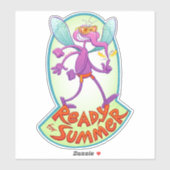 Sticker Moustique coquin prêt à vous piquer cet été (Feuille)