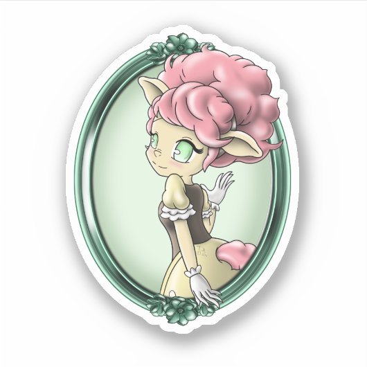 Sticker Mouton (Devant)