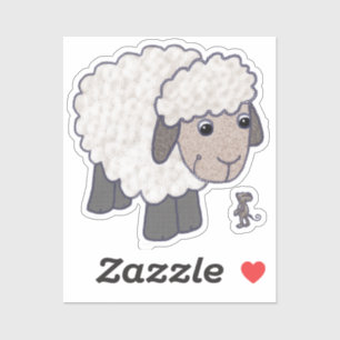Sticker Mouton à souris