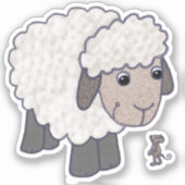 Sticker Mouton à souris (Recto)