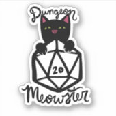 Sticker Mowster de Dungeon (Devant)