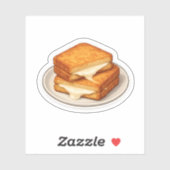 Sticker Mozarella en Carrozza (Feuille)