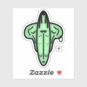 Sticker Mr Ears - Visages de dessin animé v1 (Feuille)