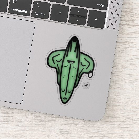 Sticker Mr Ears - Visages de dessin animé v1 (Détail)