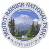 Sticker Mt Rainier NP (Devant)