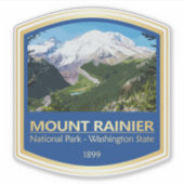 Sticker Mt Rainier NP (PF1) (Devant)