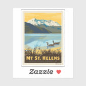 Sticker Mt St. Helens | Washington (Feuille)