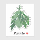 Sticker Mugwort (Bollan bane) (Feuille)