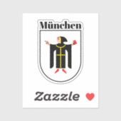 Sticker München Coat of Arms (Feuille)
