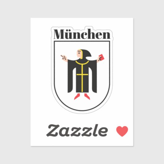 Sticker München Coat of Arms (Feuille)