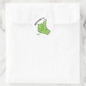 Sticker Munchimonster Green Thumbs Up! Récompense (Sac)