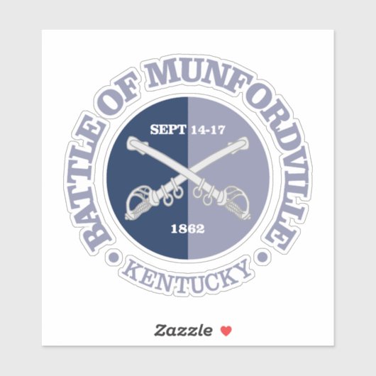 Sticker Munfordville (B&G) (Feuille)