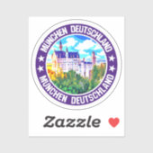 Sticker Munich (Feuille)