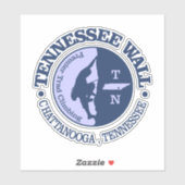 Sticker Mur du Tennessee (CLB) (Feuille)