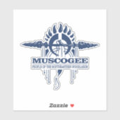 Sticker Muscogee (Feuille)