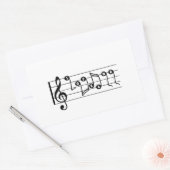 Sticker musical Soprano (Enveloppe)